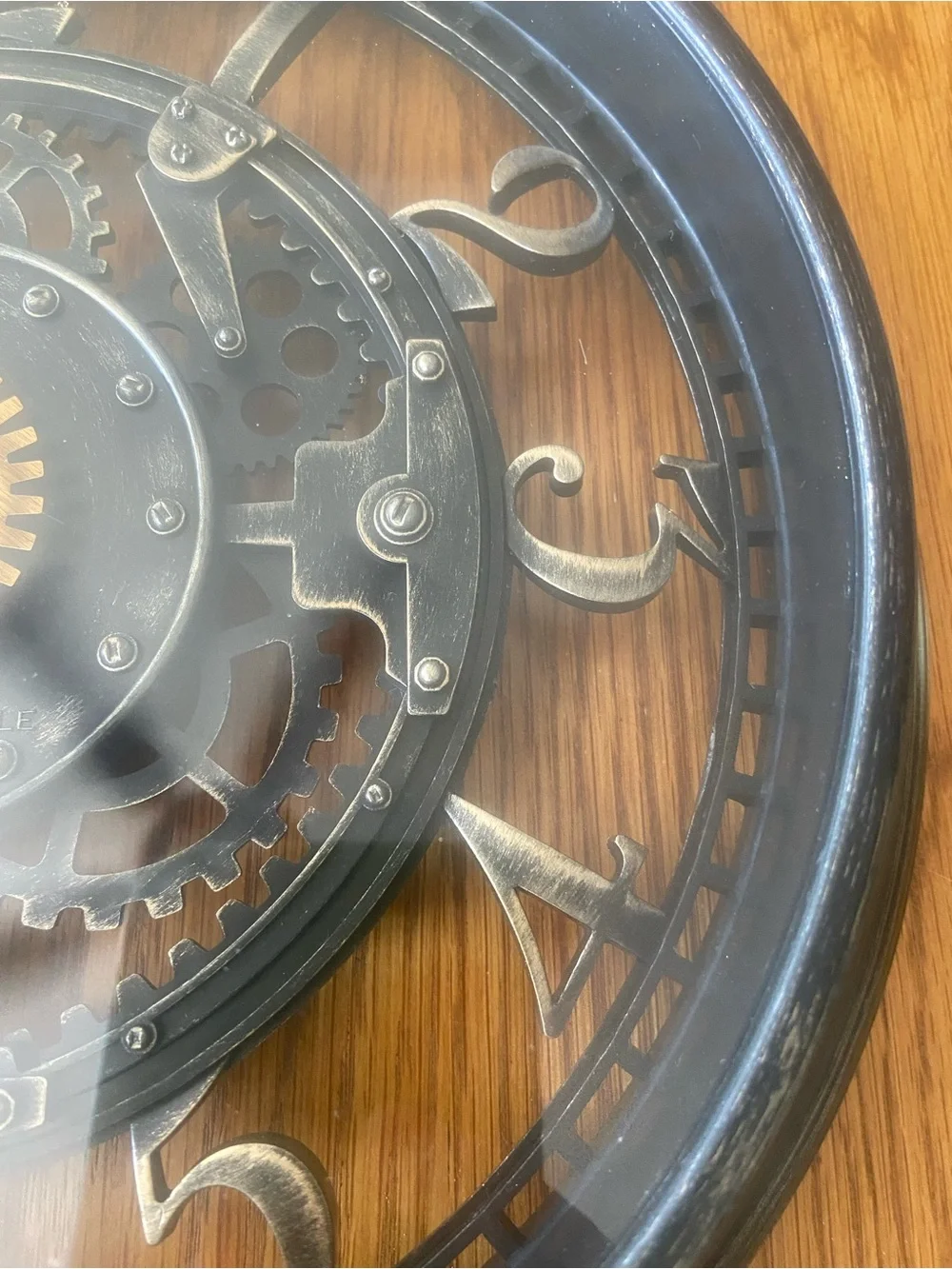 Sterling & Noble Steampunk Style Wall Clock